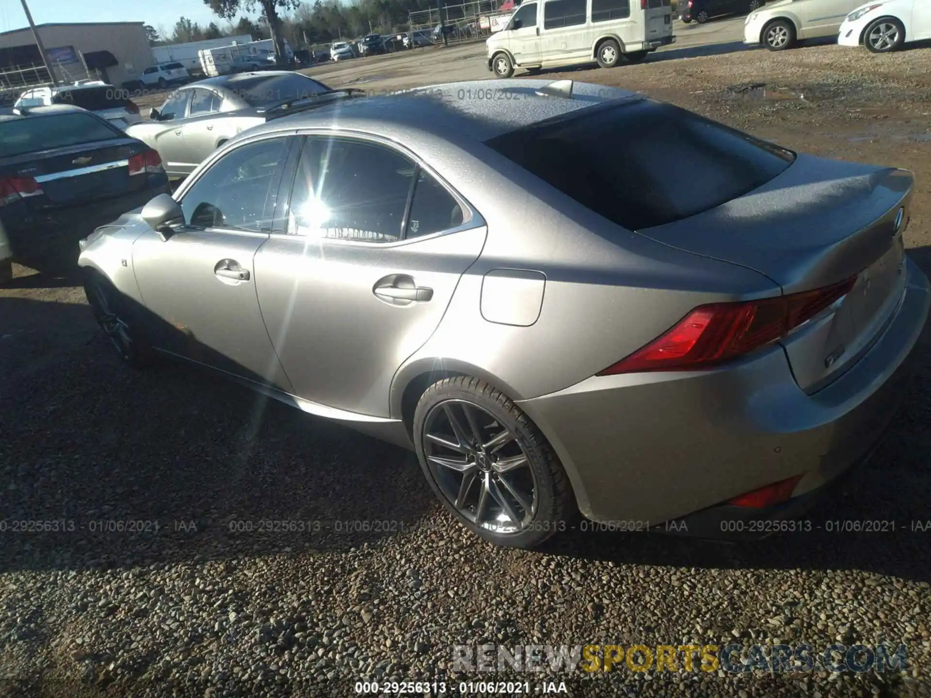 3 Photograph of a damaged car JTHBA1D28K5099825 LEXUS IS 2019