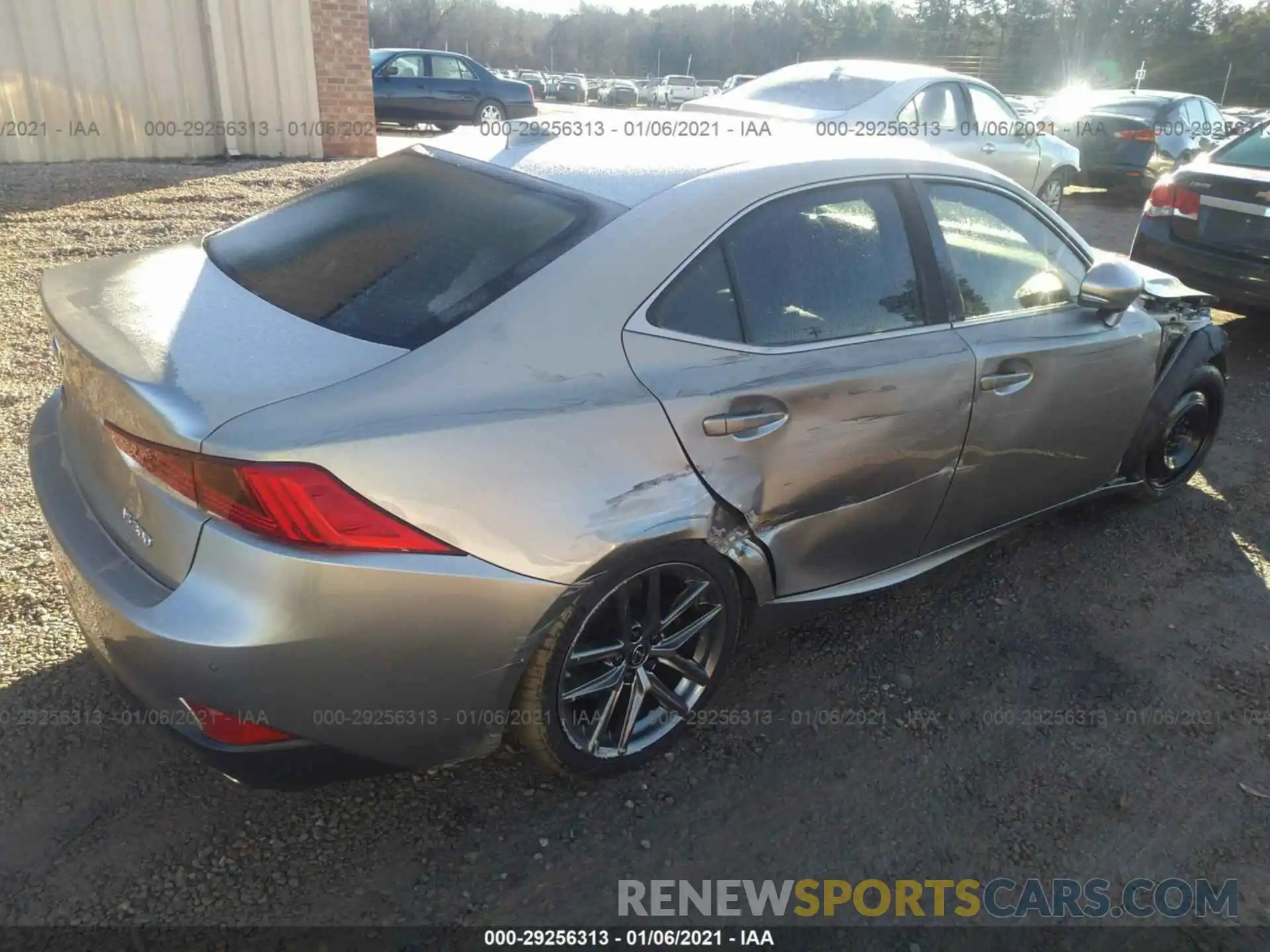 4 Photograph of a damaged car JTHBA1D28K5099825 LEXUS IS 2019