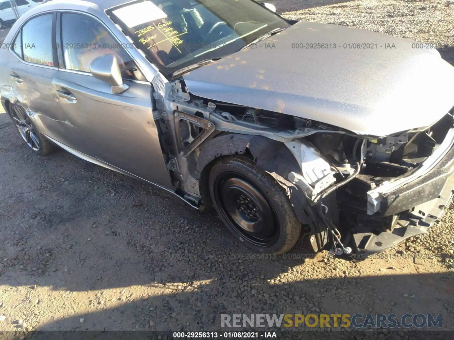 6 Photograph of a damaged car JTHBA1D28K5099825 LEXUS IS 2019