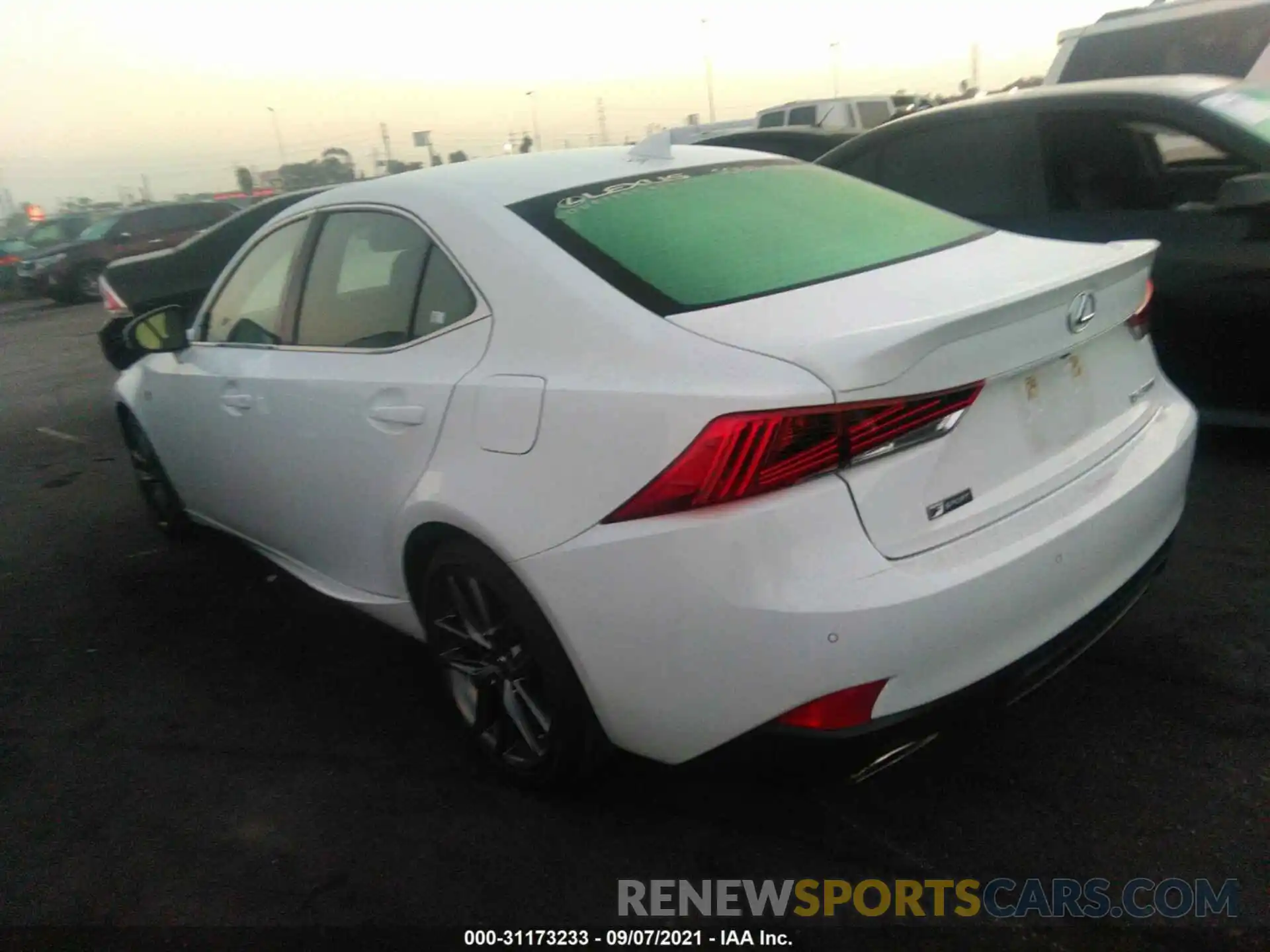 3 Photograph of a damaged car JTHBA1D28K5100603 LEXUS IS 2019