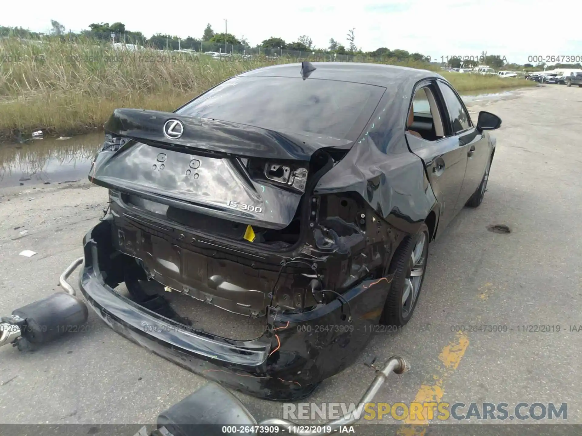 6 Photograph of a damaged car JTHBA1D29K5084296 LEXUS IS 2019