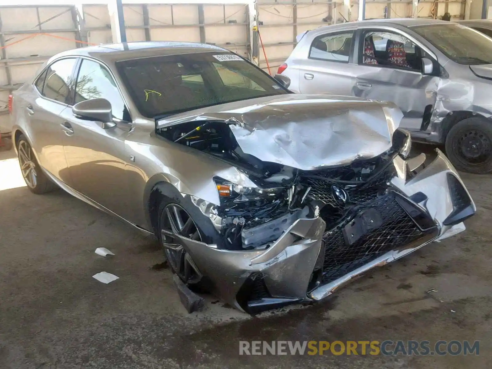 1 Photograph of a damaged car JTHBA1D29K5084301 LEXUS IS 2019