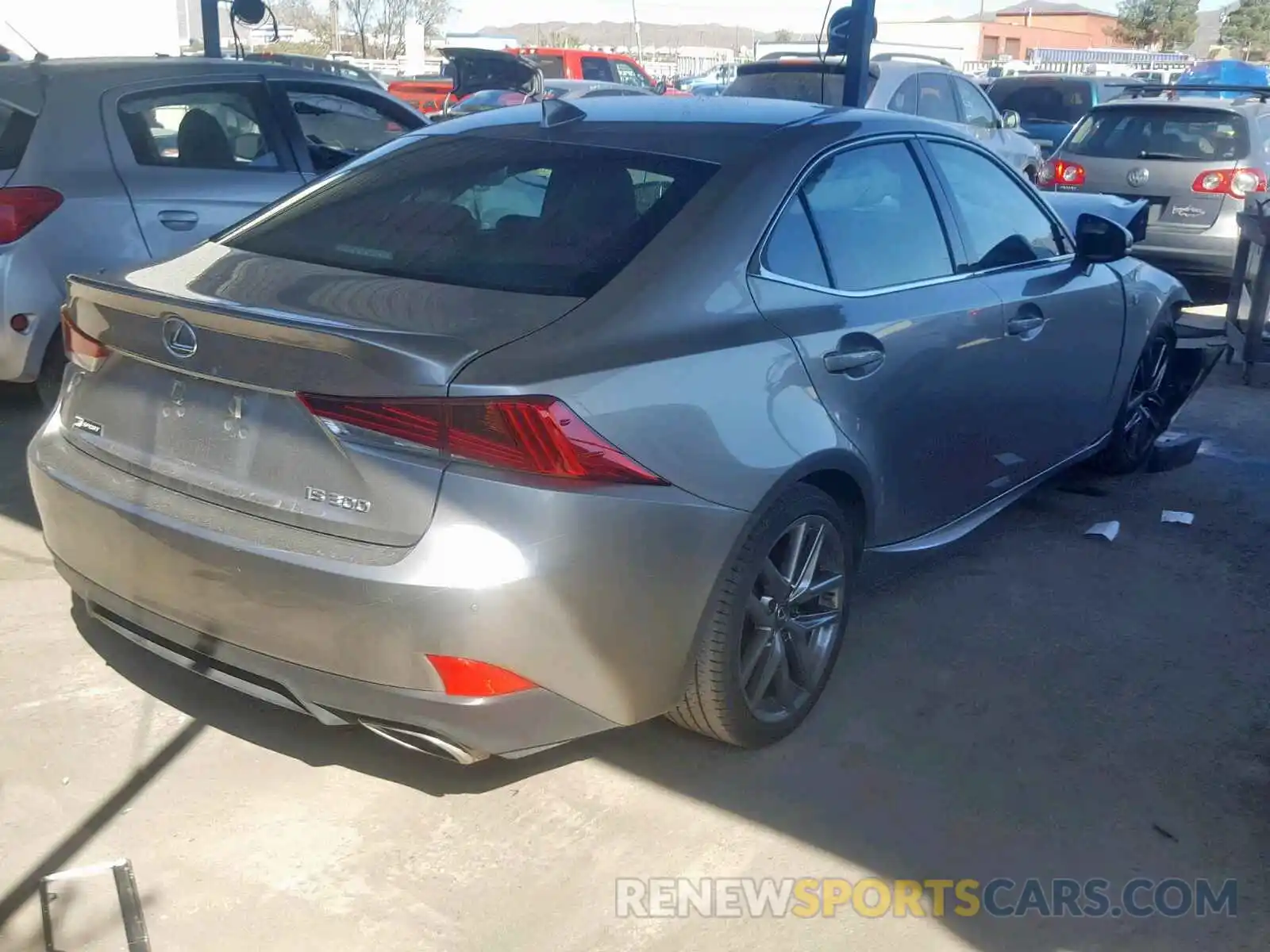 4 Photograph of a damaged car JTHBA1D29K5084301 LEXUS IS 2019