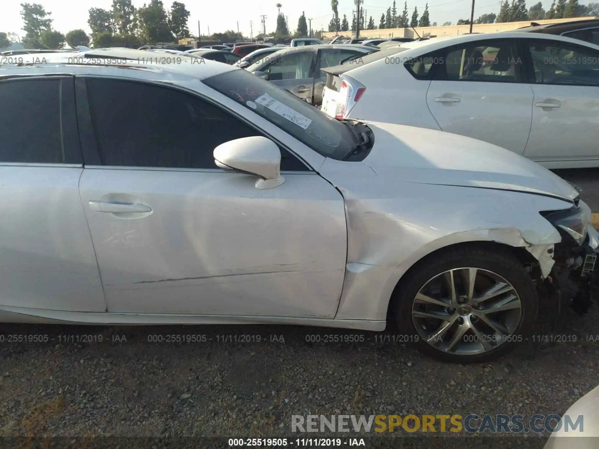 6 Photograph of a damaged car JTHBA1D29K5086209 LEXUS IS 2019