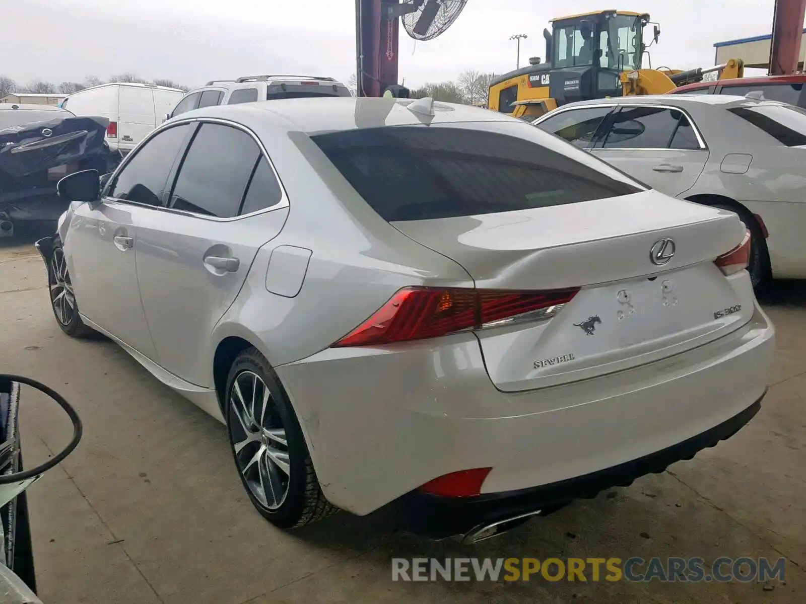 3 Photograph of a damaged car JTHBA1D29K5086260 LEXUS IS 2019