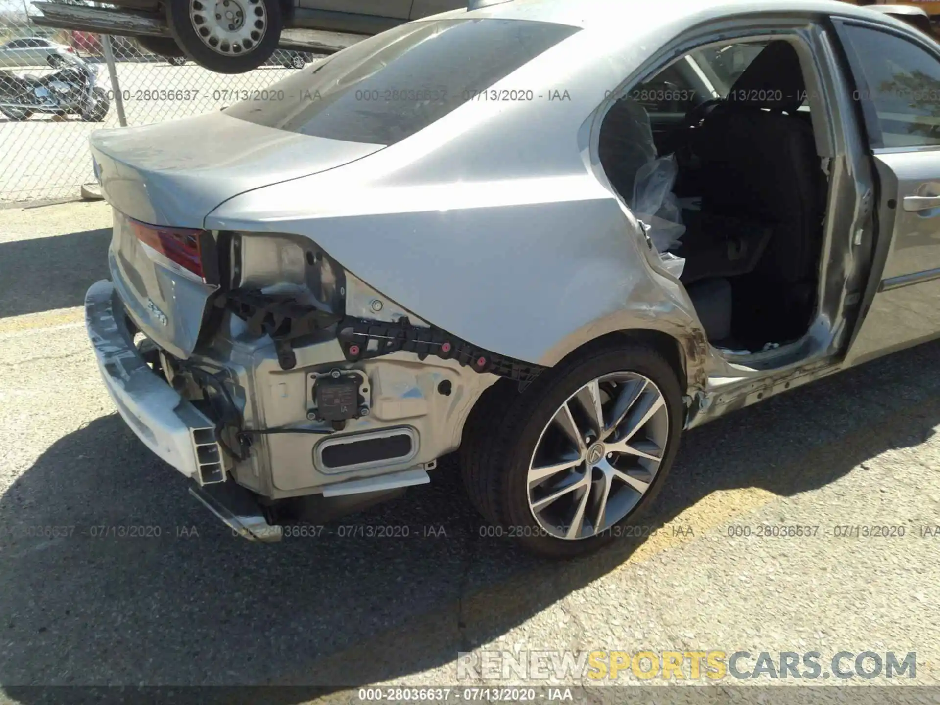 6 Photograph of a damaged car JTHBA1D29K5086520 LEXUS IS 2019