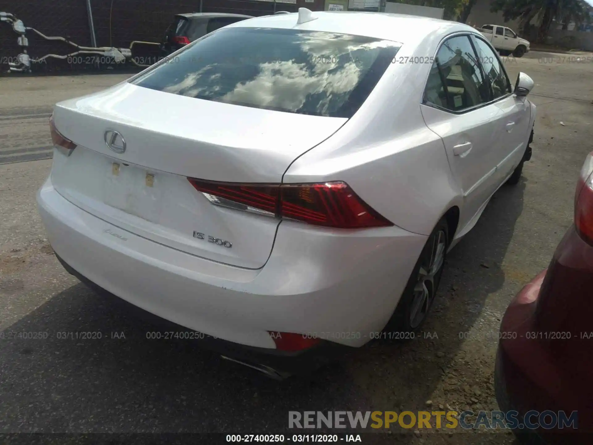 4 Фотография поврежденного автомобиля JTHBA1D29K5086842 LEXUS IS 2019