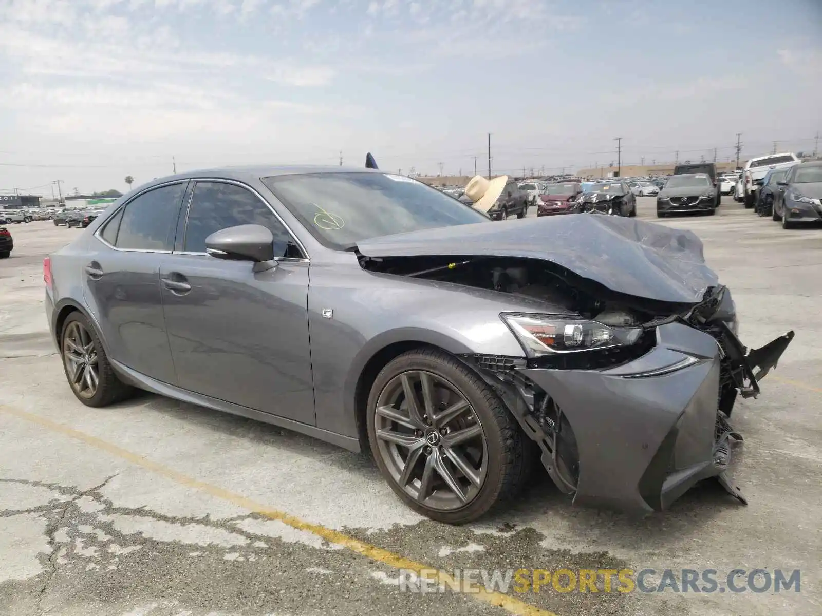 1 Фотография поврежденного автомобиля JTHBA1D29K5087618 LEXUS IS 2019