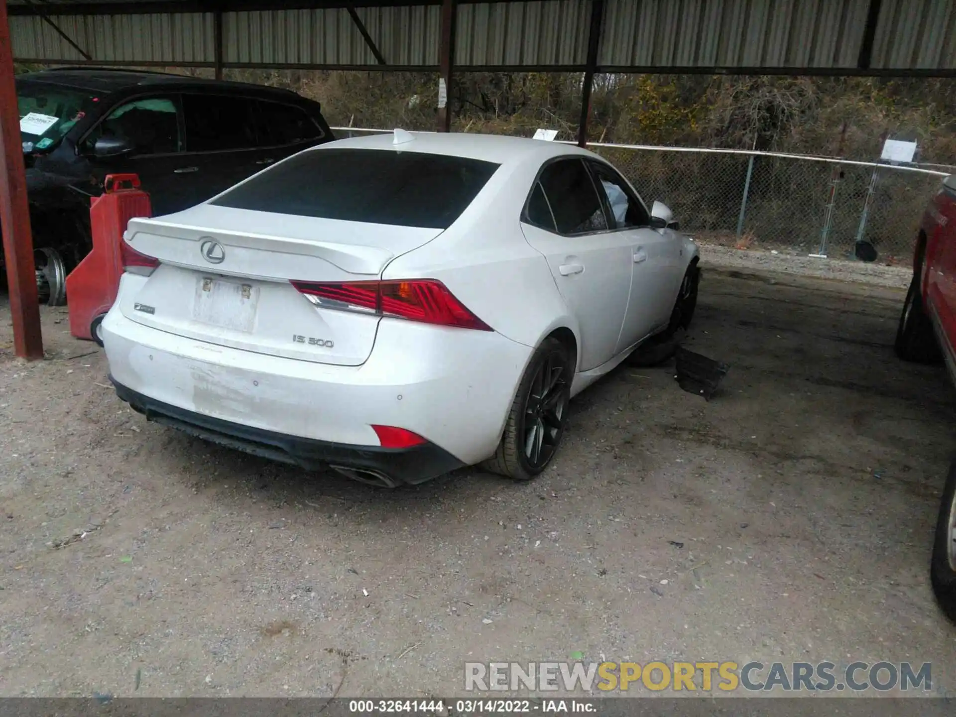 4 Photograph of a damaged car JTHBA1D29K5089983 LEXUS IS 2019