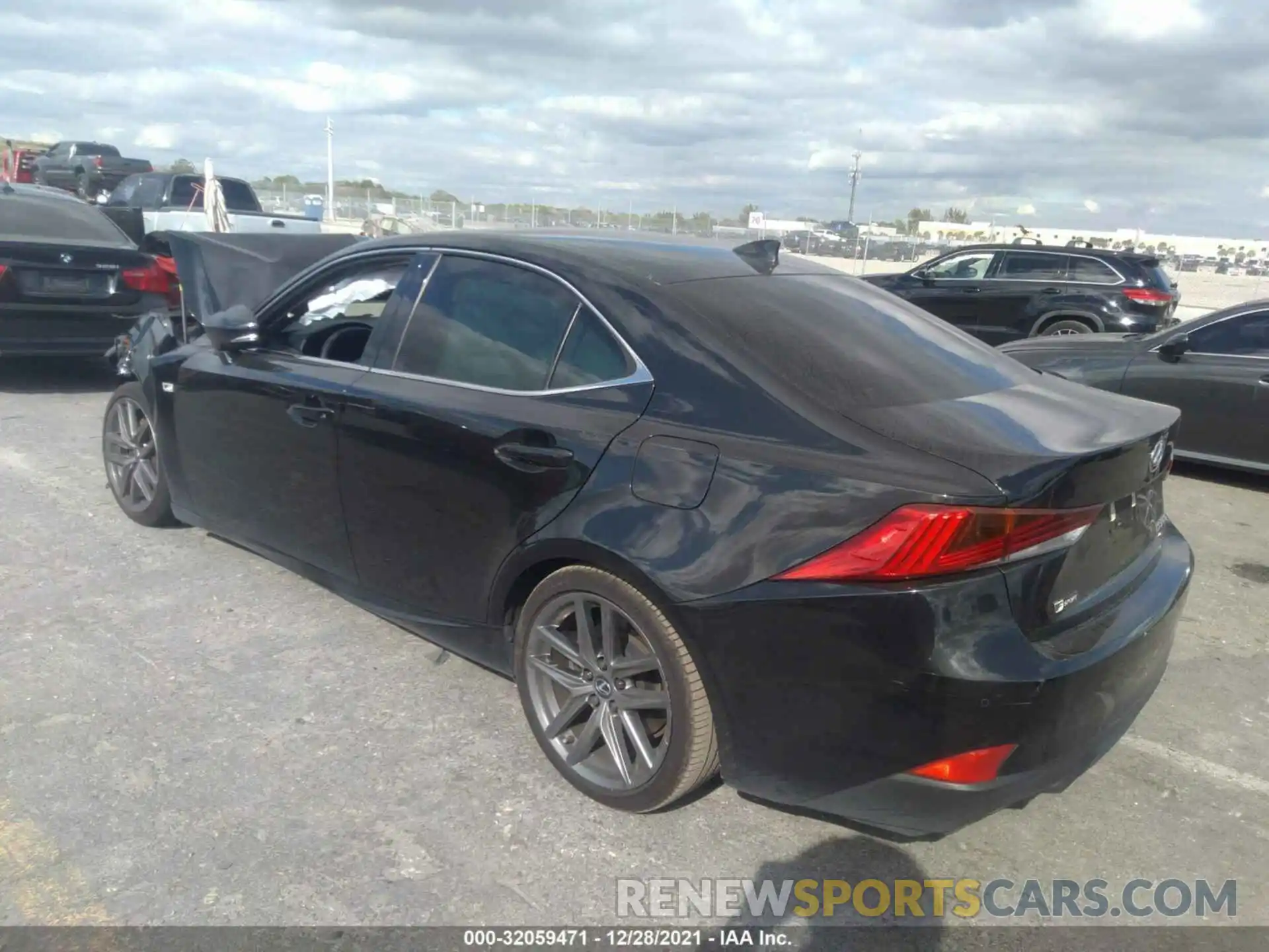 3 Photograph of a damaged car JTHBA1D29K5092026 LEXUS IS 2019