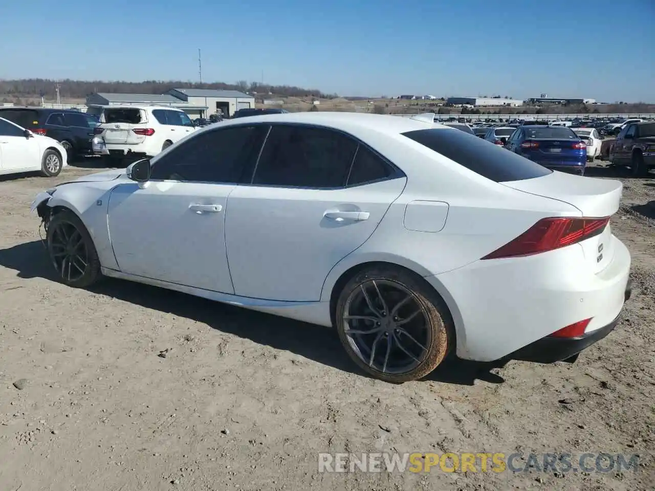 2 Фотография поврежденного автомобиля JTHBA1D29K5093841 LEXUS IS 2019