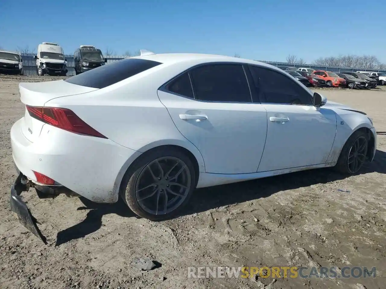 3 Фотография поврежденного автомобиля JTHBA1D29K5093841 LEXUS IS 2019