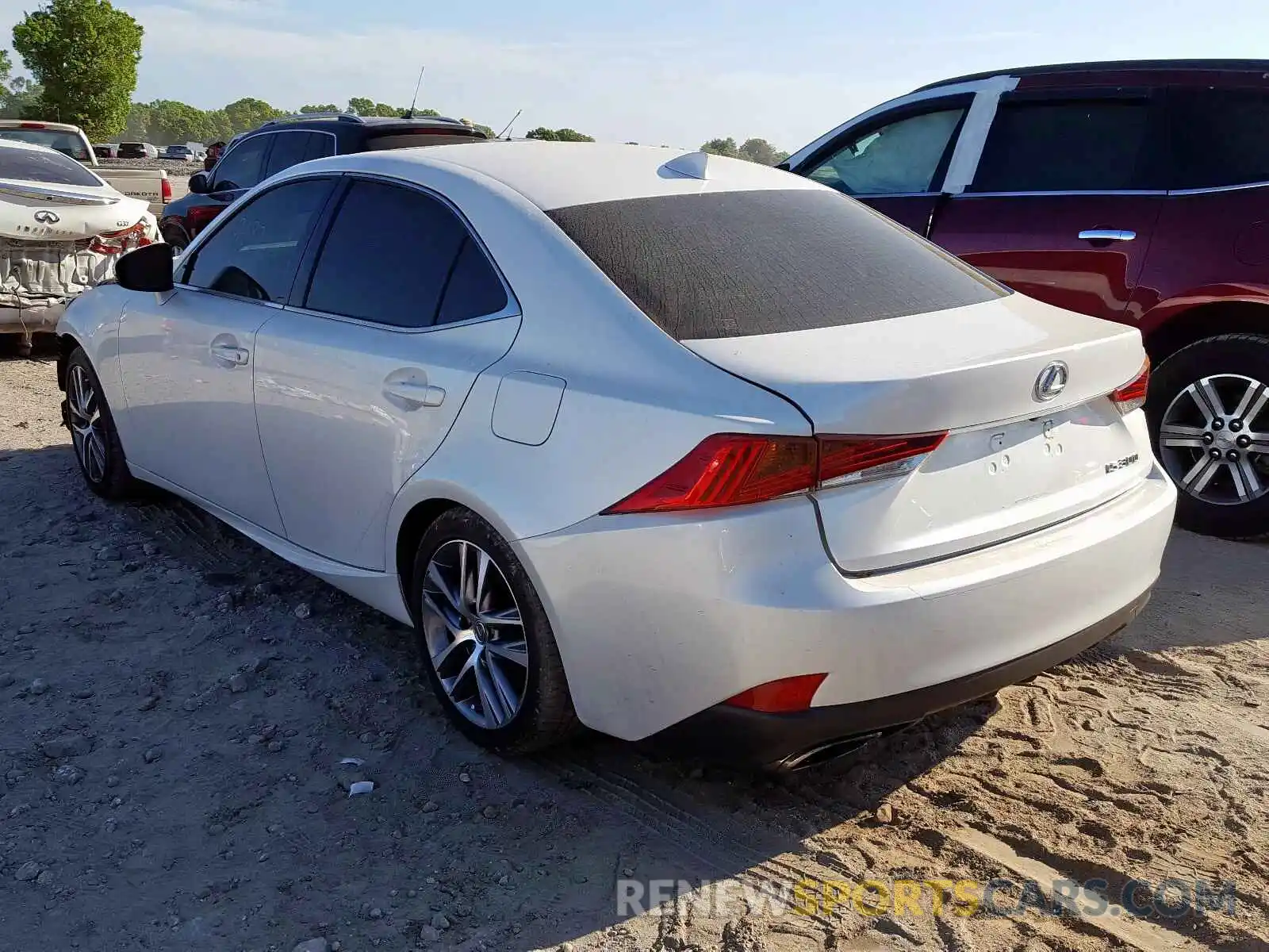 3 Photograph of a damaged car JTHBA1D29K5096206 LEXUS IS 2019