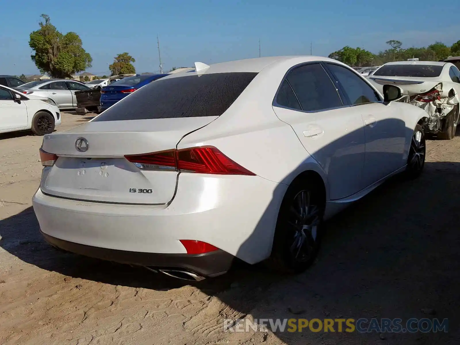 4 Photograph of a damaged car JTHBA1D29K5096206 LEXUS IS 2019