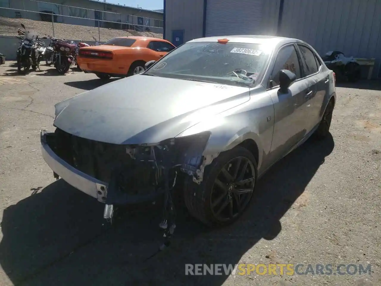 2 Фотография поврежденного автомобиля JTHBA1D29K5096237 LEXUS IS 2019