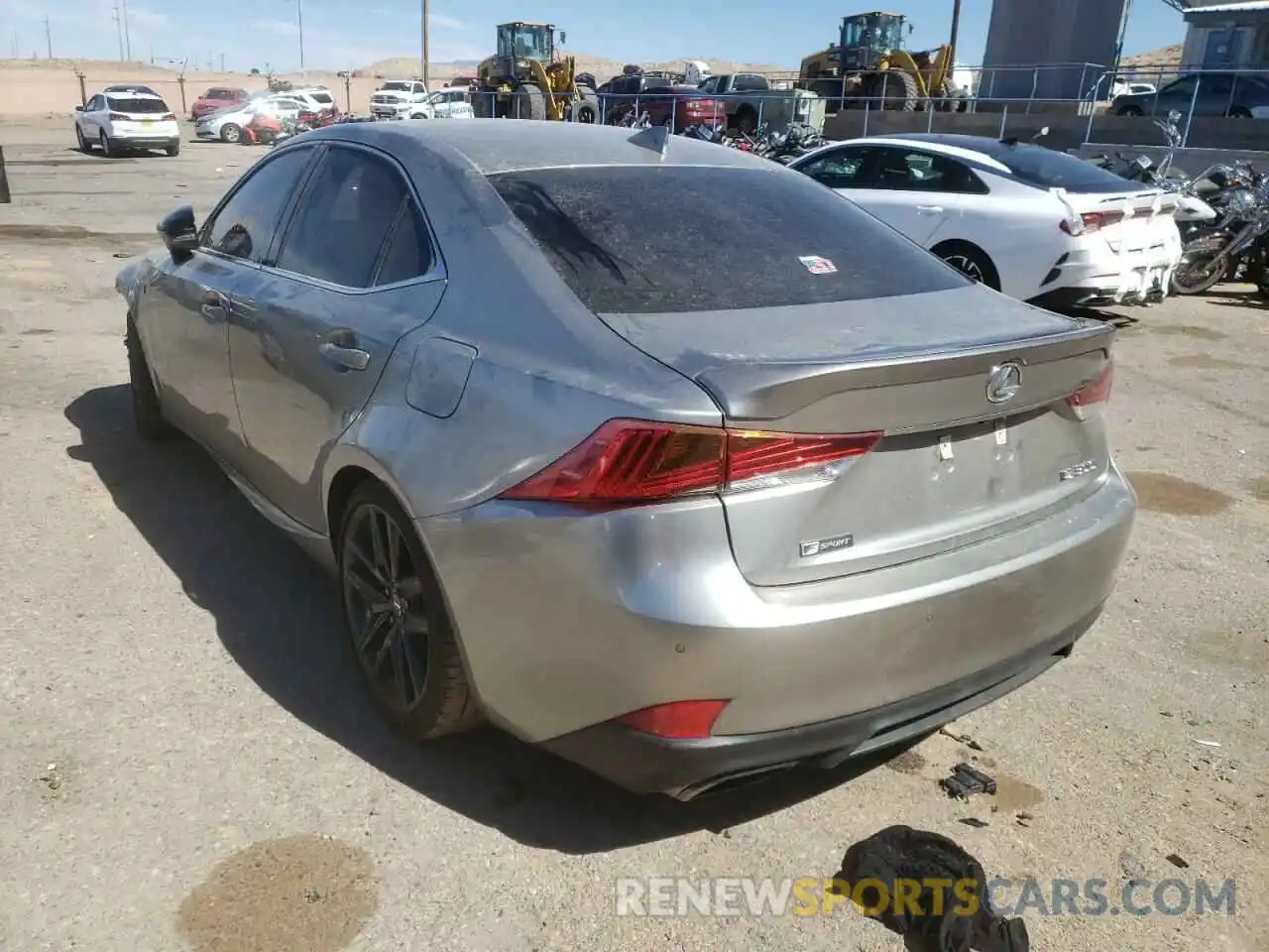 3 Photograph of a damaged car JTHBA1D29K5096237 LEXUS IS 2019