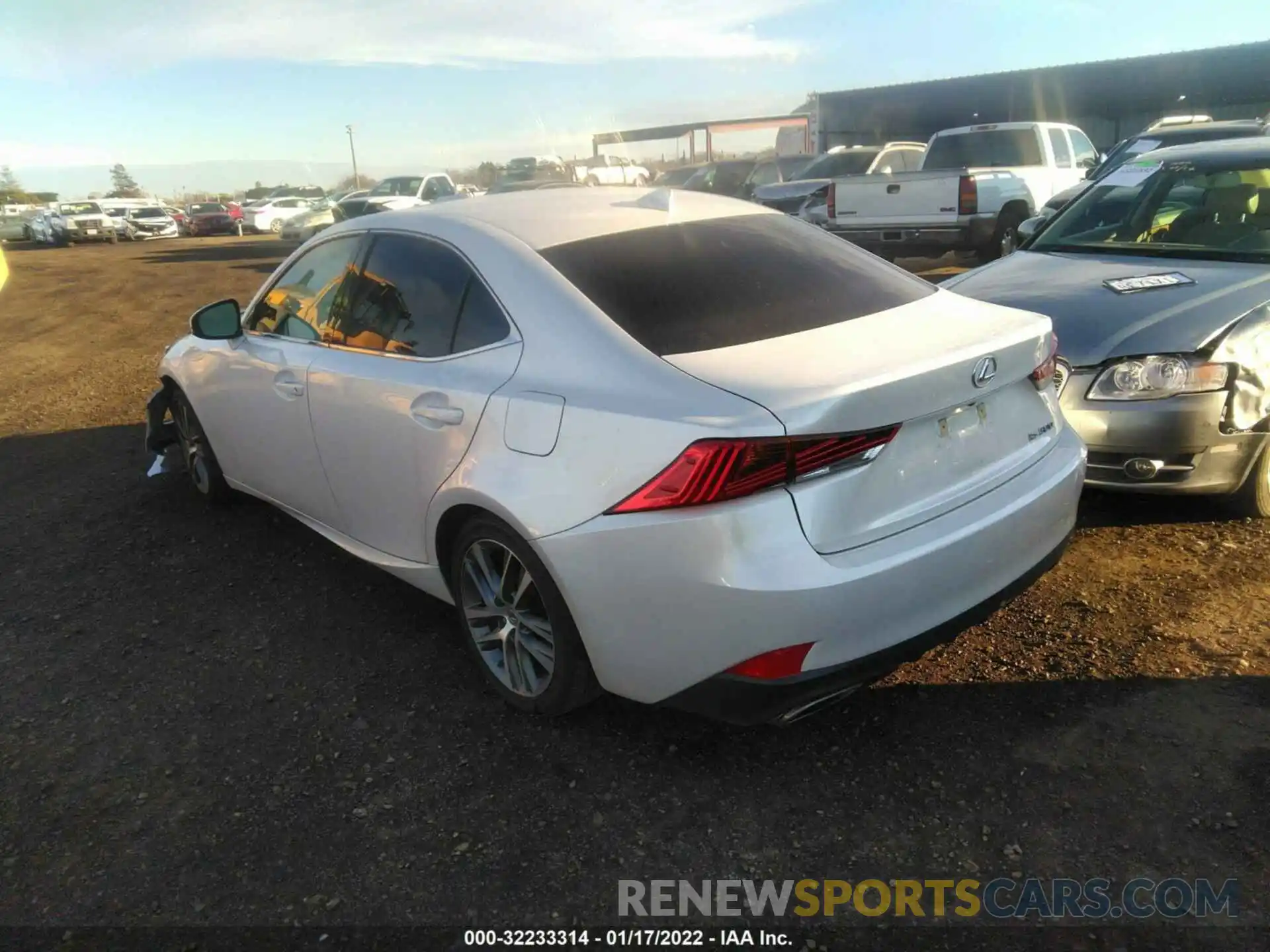 3 Photograph of a damaged car JTHBA1D29K5097033 LEXUS IS 2019