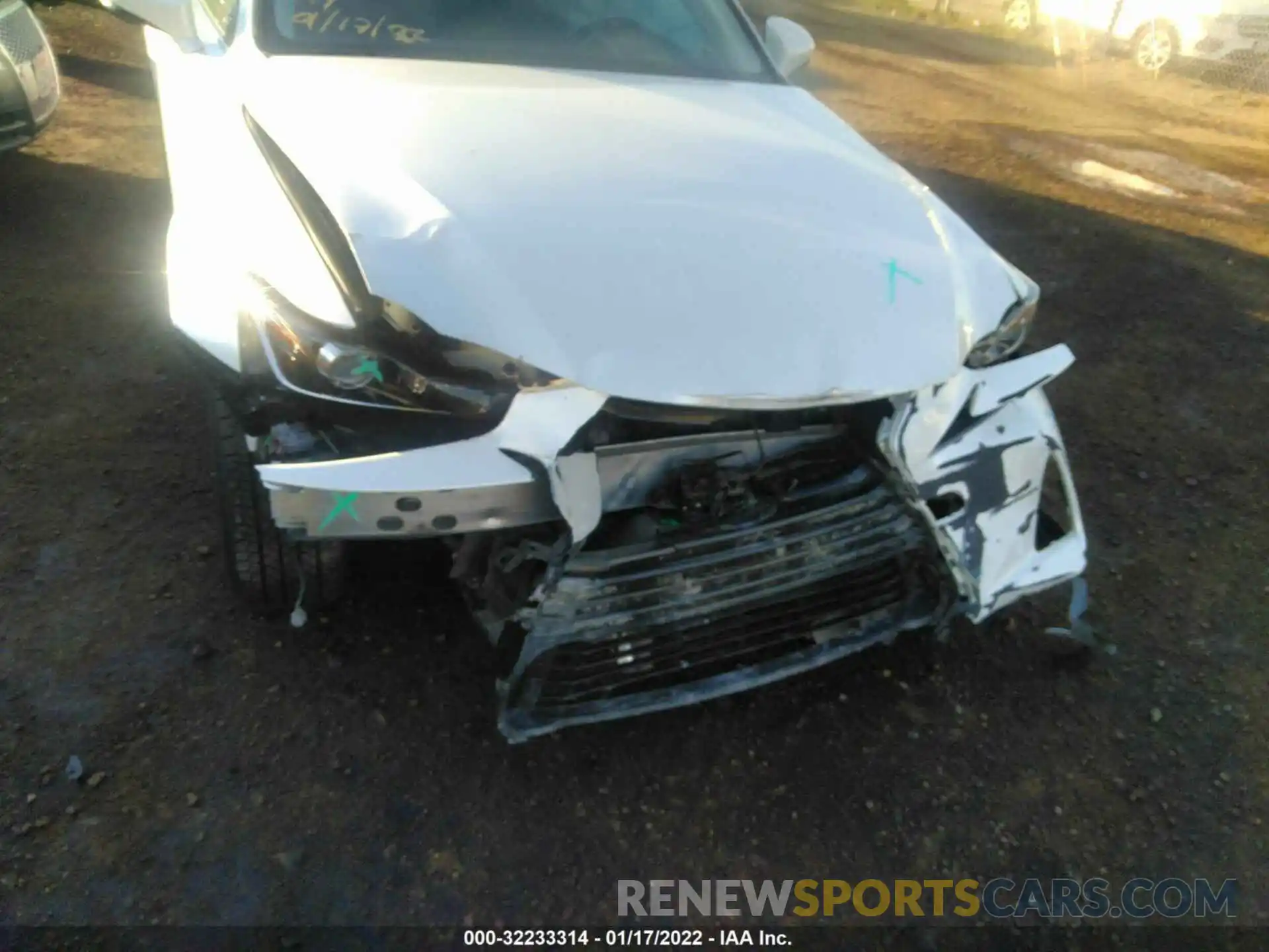 6 Photograph of a damaged car JTHBA1D29K5097033 LEXUS IS 2019