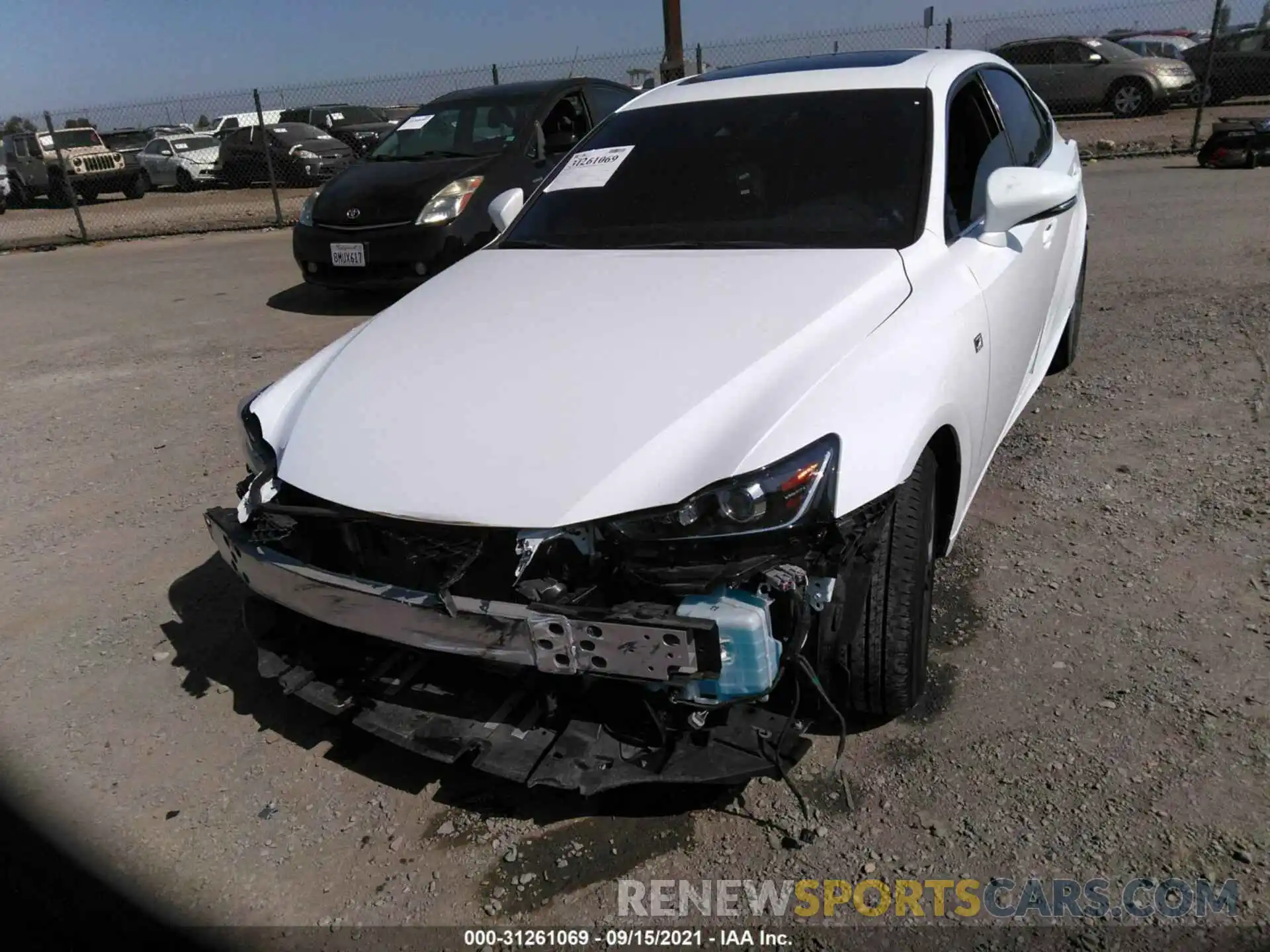 6 Photograph of a damaged car JTHBA1D29K5097212 LEXUS IS 2019