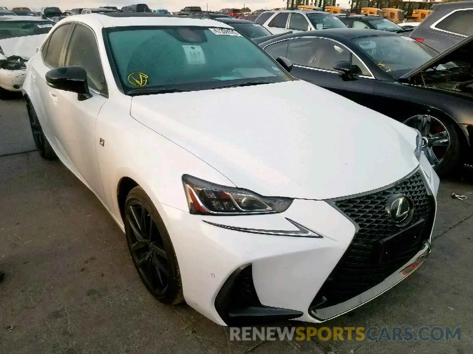 1 Photograph of a damaged car JTHBA1D29K5098019 LEXUS IS 2019