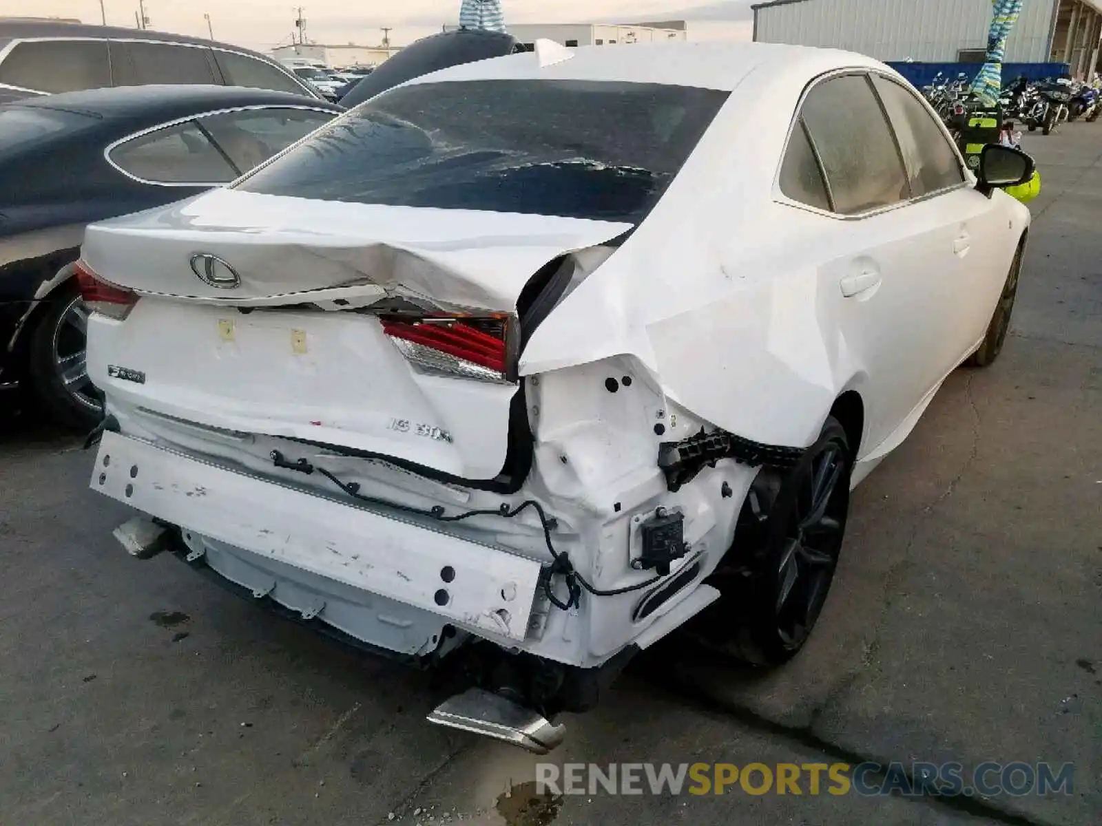 4 Photograph of a damaged car JTHBA1D29K5098019 LEXUS IS 2019