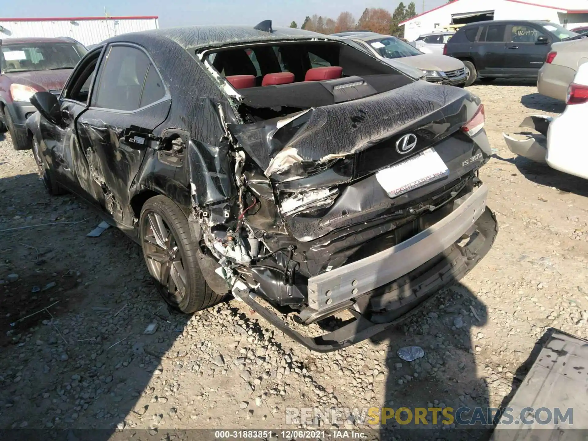 6 Photograph of a damaged car JTHBA1D29K5100349 LEXUS IS 2019