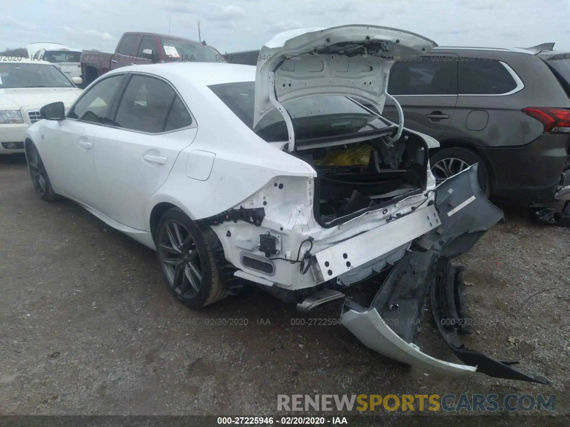 3 Photograph of a damaged car JTHBA1D29K5100660 LEXUS IS 2019