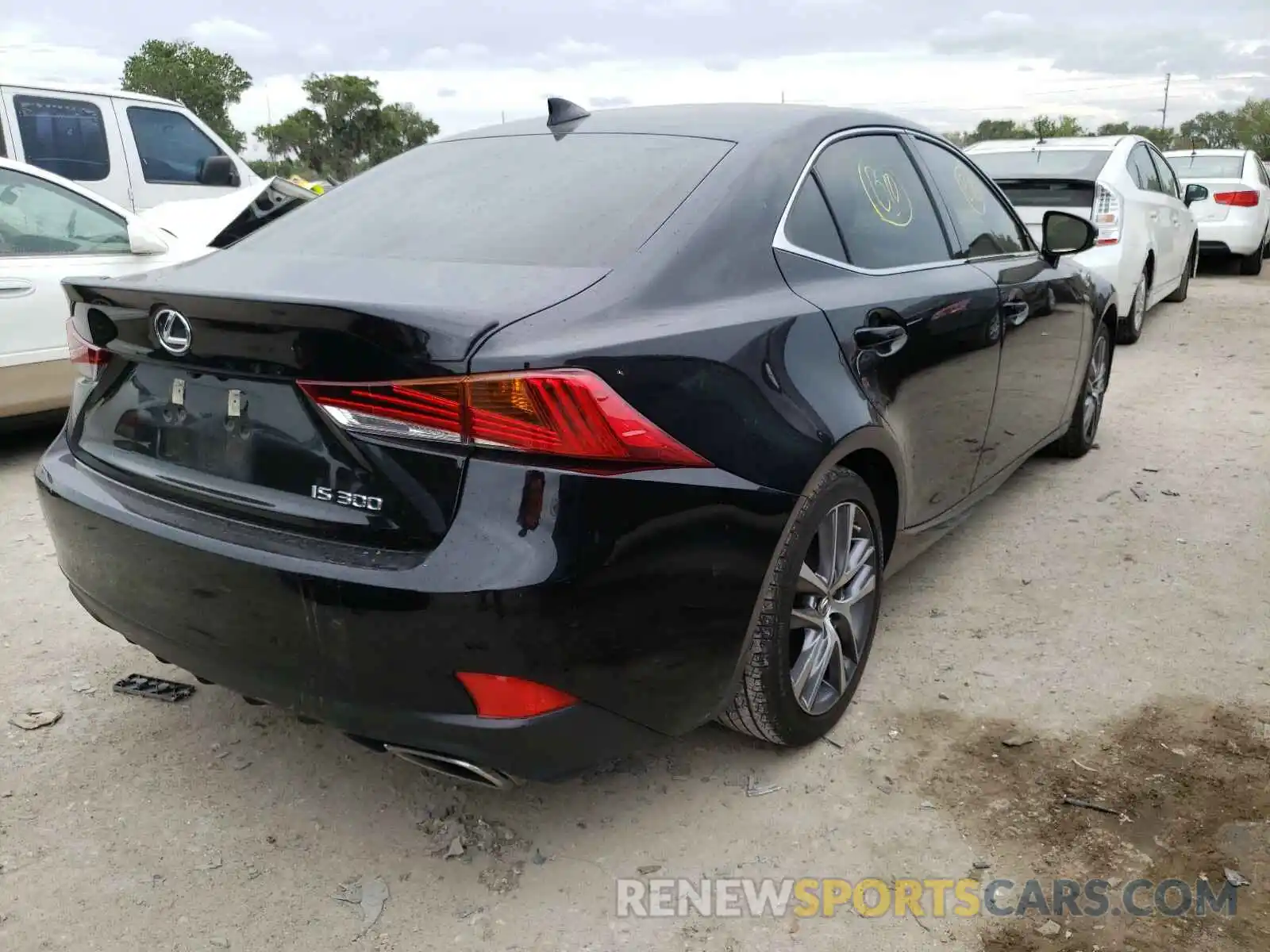 4 Фотография поврежденного автомобиля JTHBA1D2XK5084923 LEXUS IS 2019