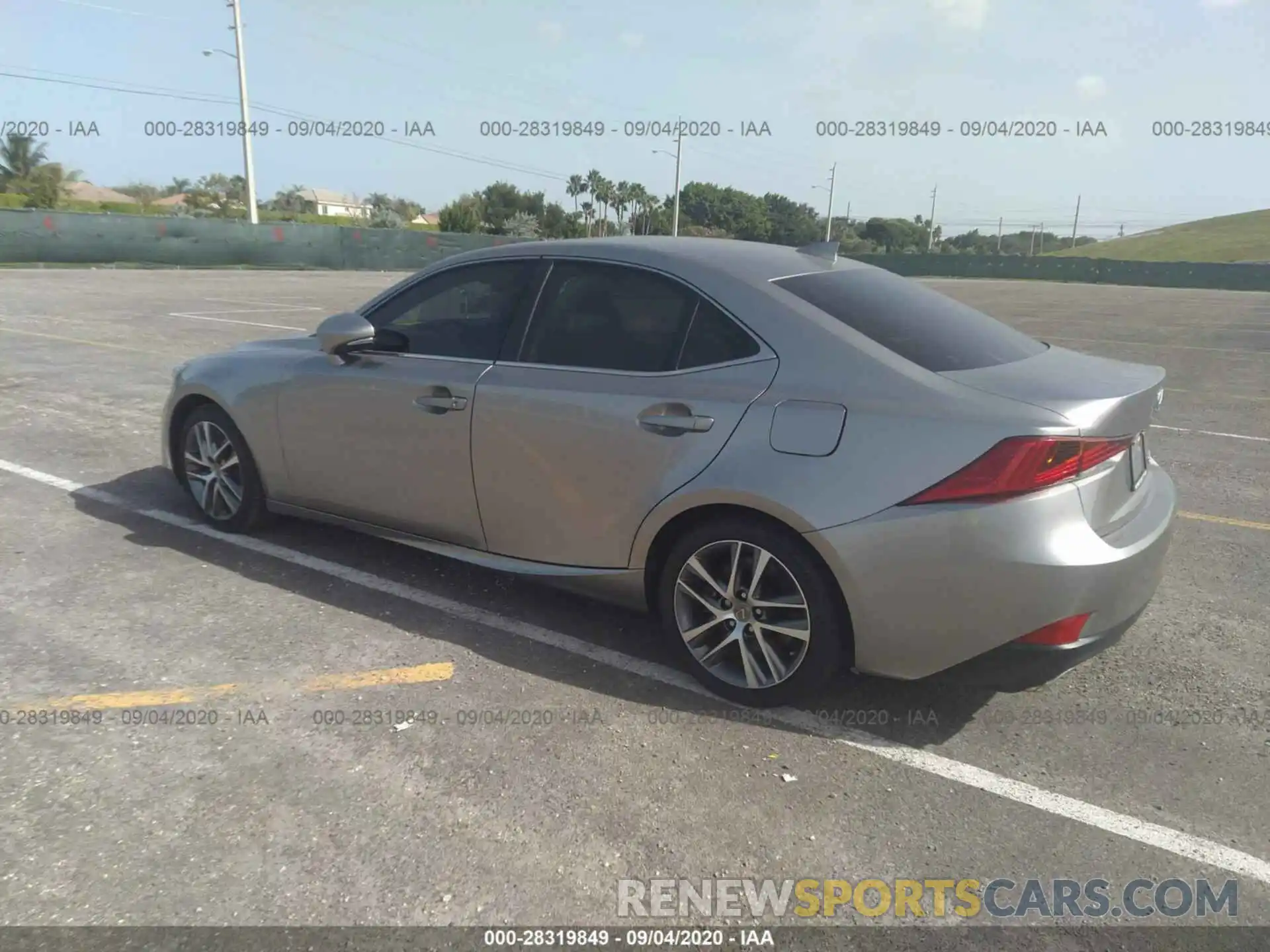 3 Photograph of a damaged car JTHBA1D2XK5085019 LEXUS IS 2019