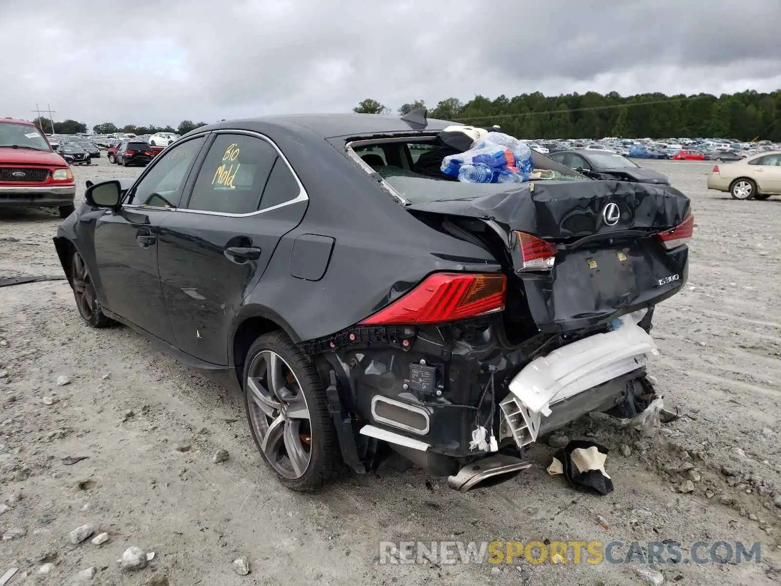 3 Photograph of a damaged car JTHBA1D2XK5086901 LEXUS IS 2019