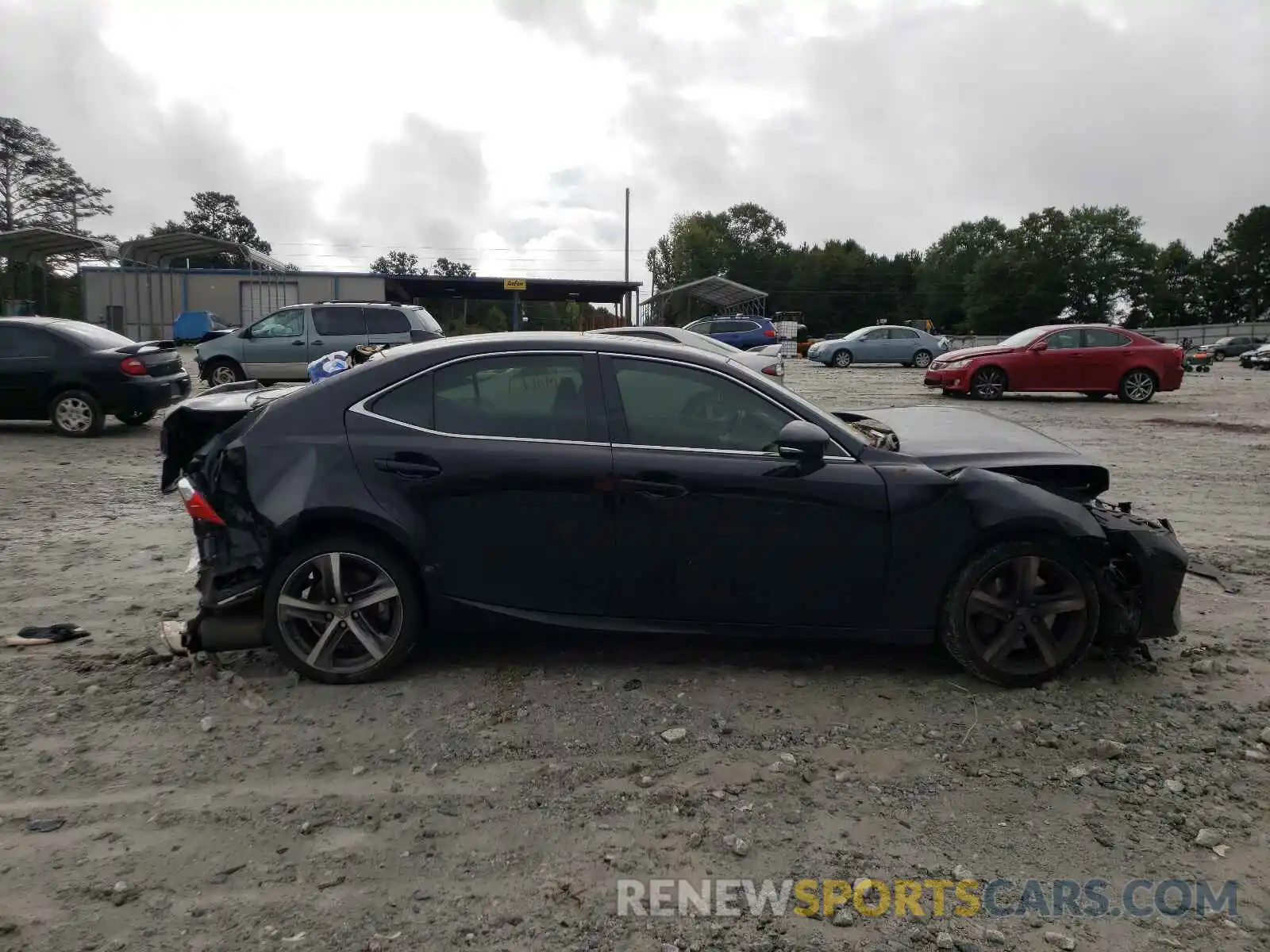 9 Photograph of a damaged car JTHBA1D2XK5086901 LEXUS IS 2019