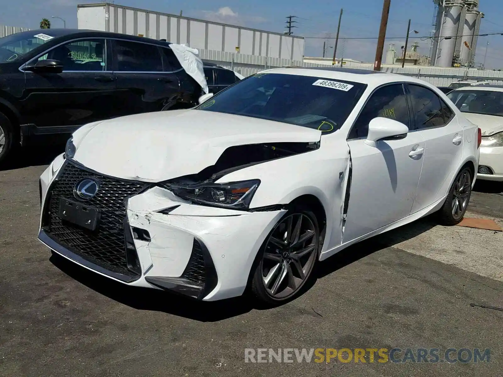 2 Photograph of a damaged car JTHBA1D2XK5087210 LEXUS IS 2019