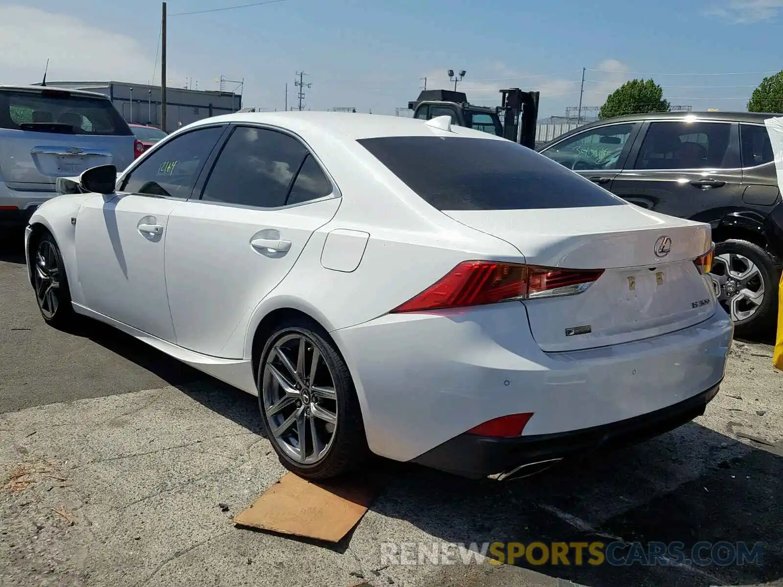 3 Photograph of a damaged car JTHBA1D2XK5087210 LEXUS IS 2019