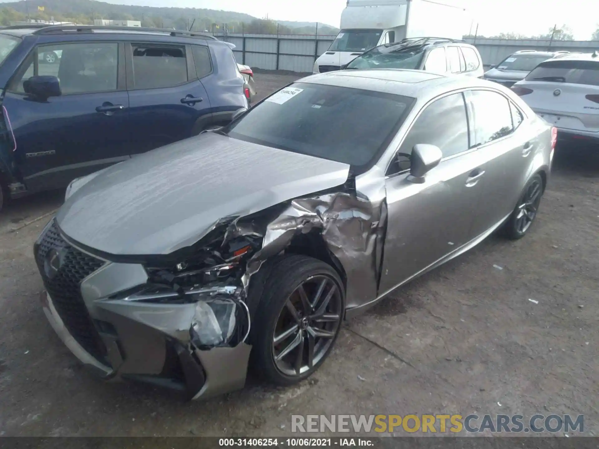 2 Photograph of a damaged car JTHBA1D2XK5088230 LEXUS IS 2019