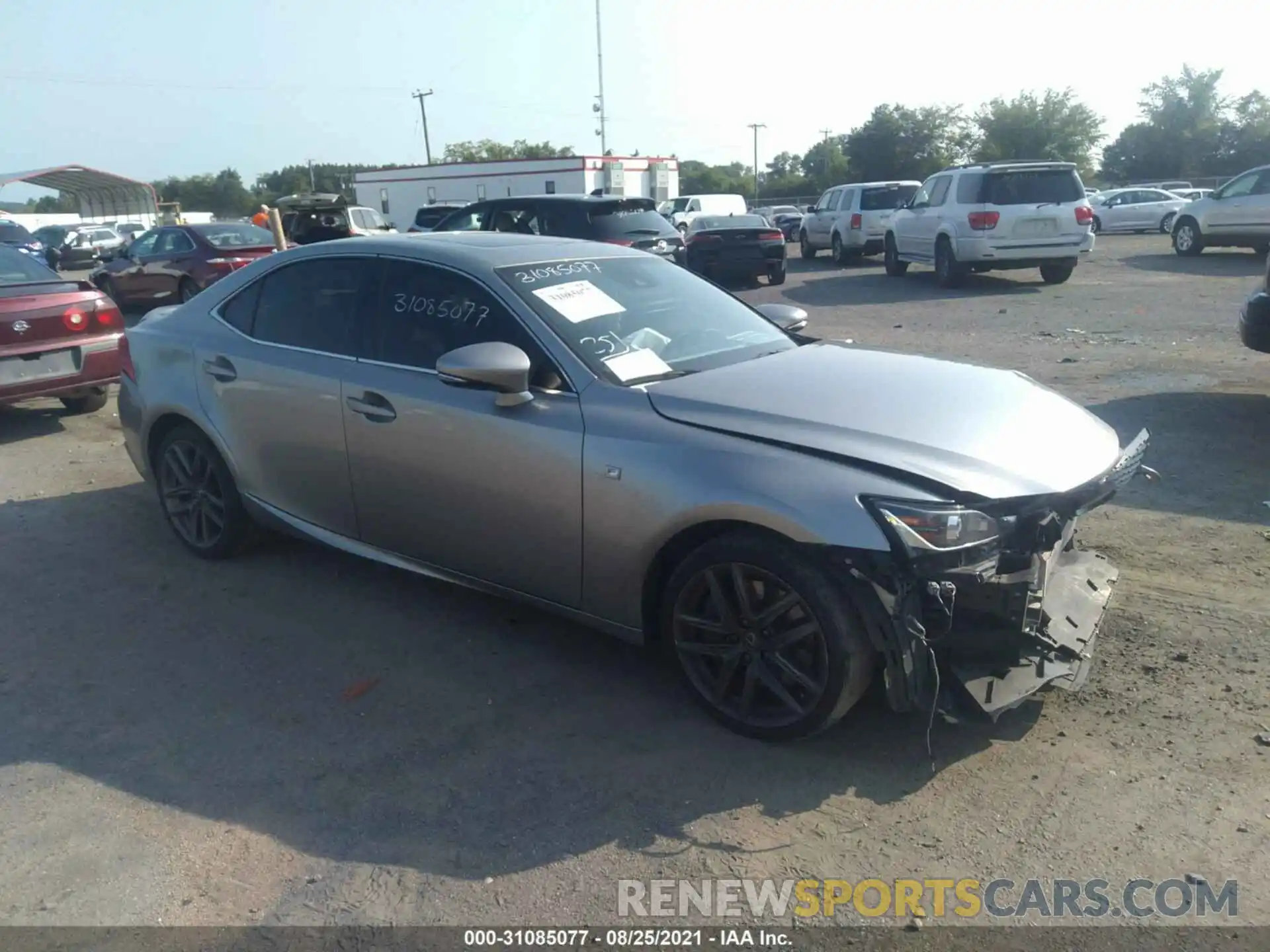 1 Фотография поврежденного автомобиля JTHBA1D2XK5088499 LEXUS IS 2019