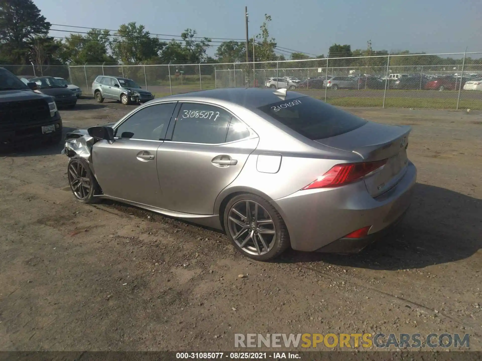 3 Photograph of a damaged car JTHBA1D2XK5088499 LEXUS IS 2019