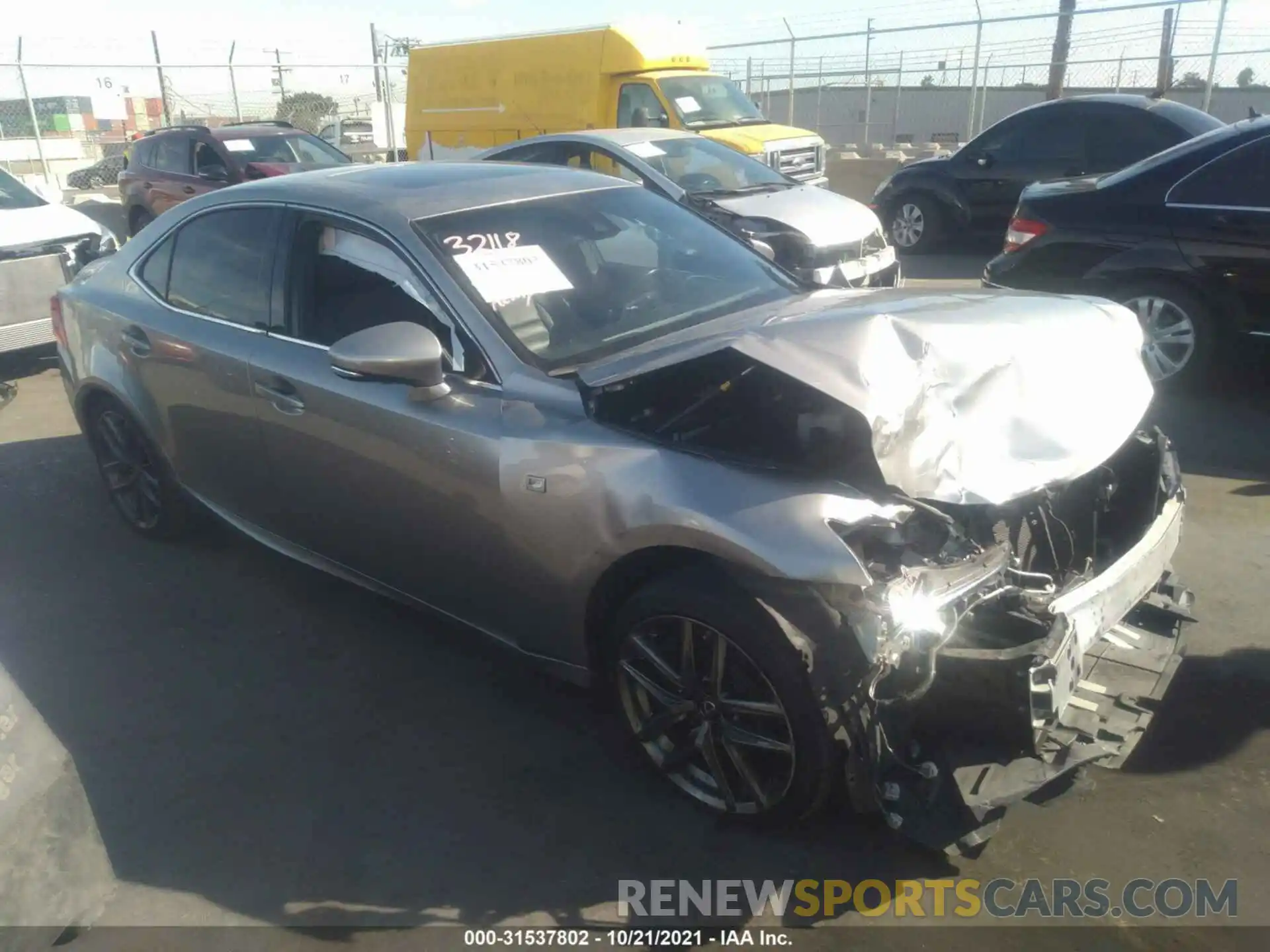 1 Photograph of a damaged car JTHBA1D2XK5089605 LEXUS IS 2019