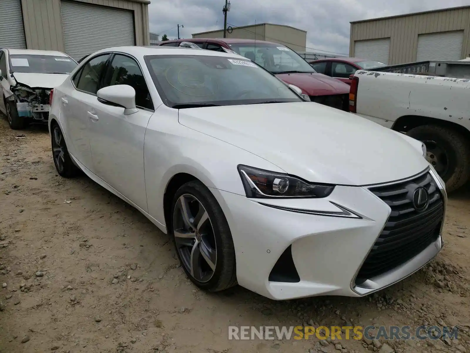 1 Photograph of a damaged car JTHBA1D2XK5093203 LEXUS IS 2019