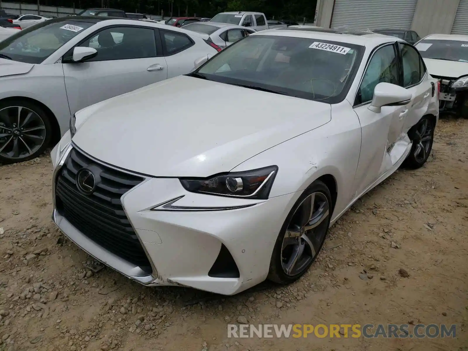 2 Photograph of a damaged car JTHBA1D2XK5093203 LEXUS IS 2019