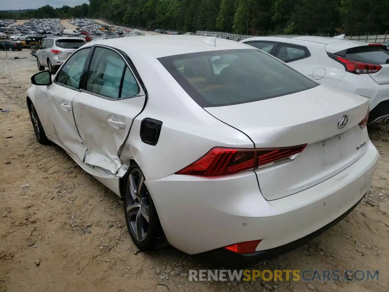 3 Photograph of a damaged car JTHBA1D2XK5093203 LEXUS IS 2019