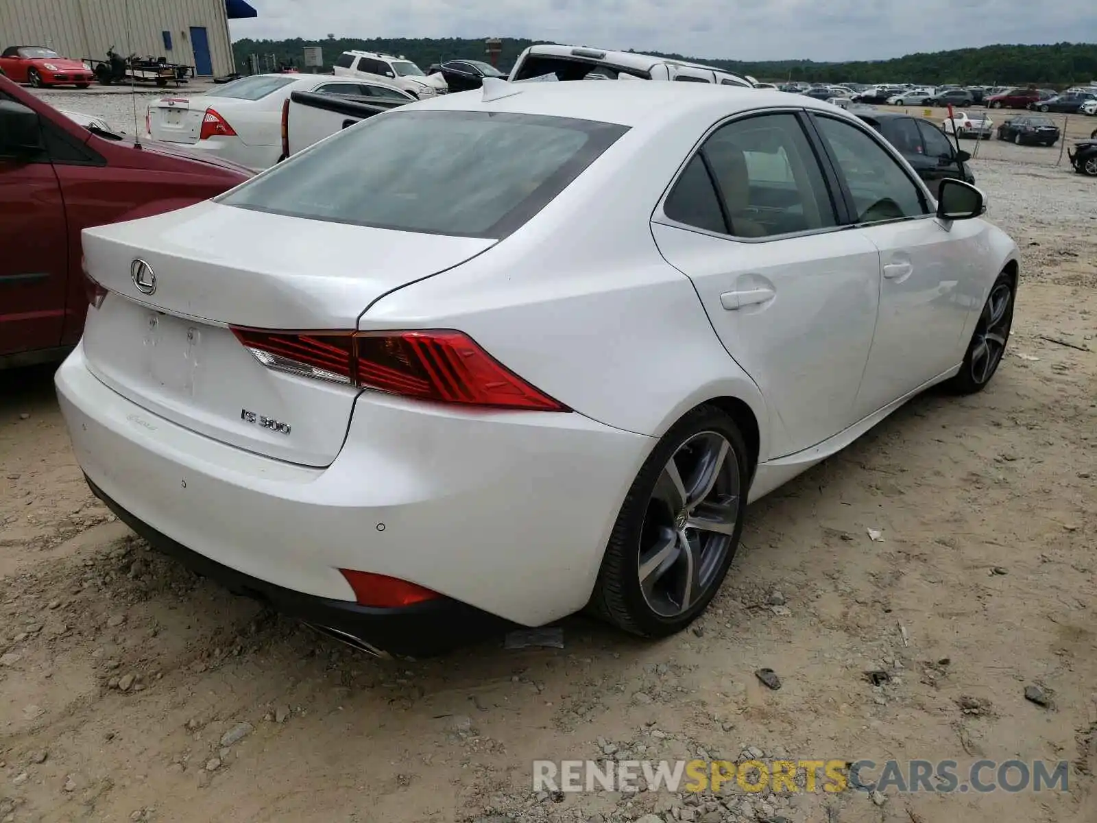 4 Photograph of a damaged car JTHBA1D2XK5093203 LEXUS IS 2019