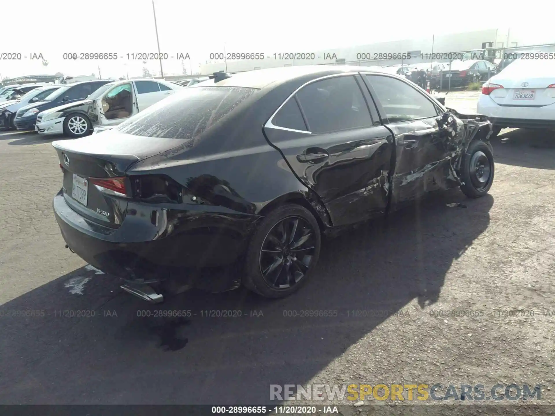 4 Фотография поврежденного автомобиля JTHBA1D2XK5093217 LEXUS IS 2019