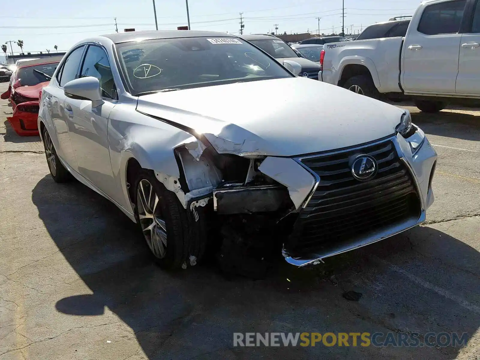 1 Photograph of a damaged car JTHBA1D2XK5094044 LEXUS IS 2019