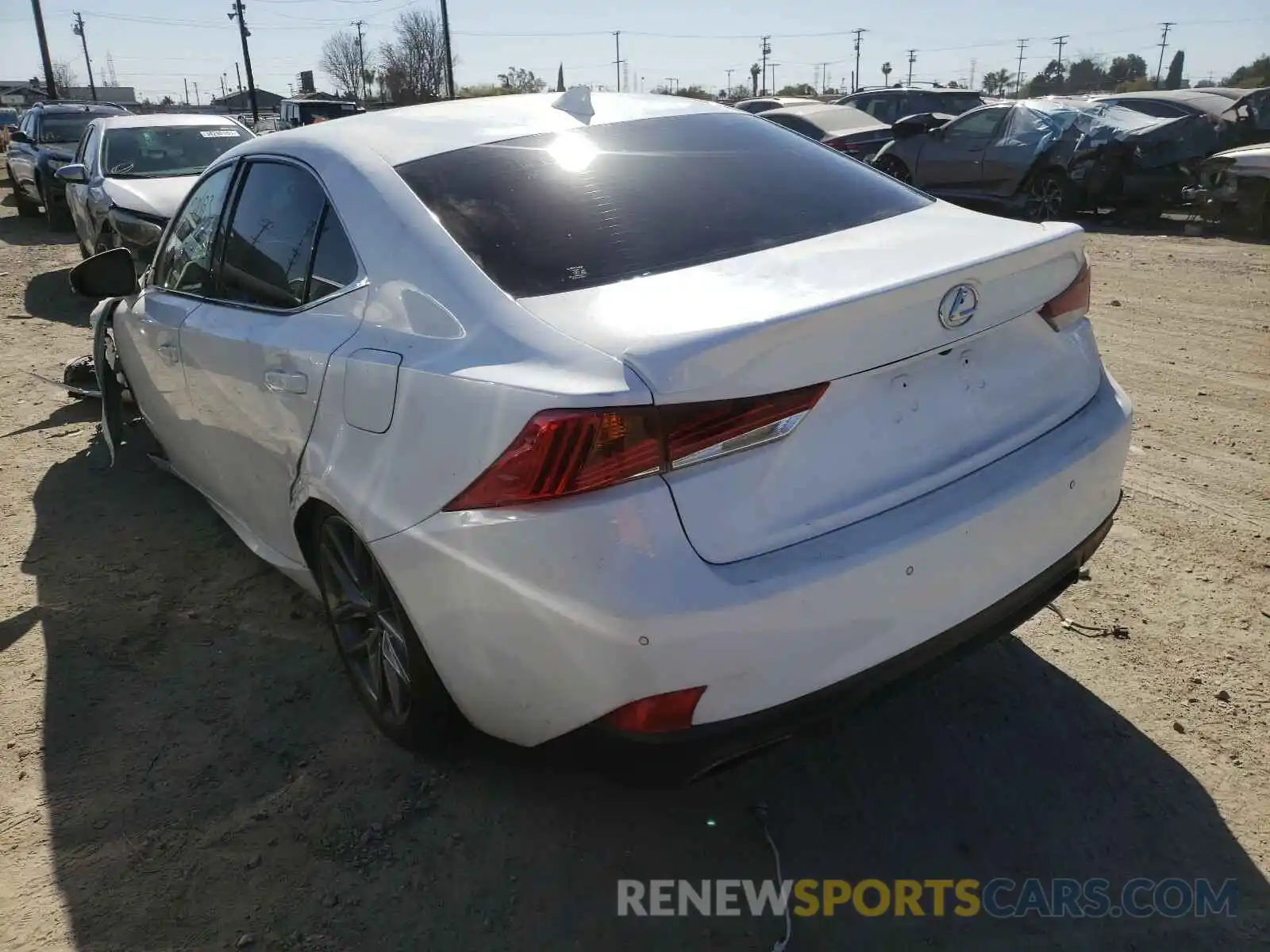 3 Photograph of a damaged car JTHBA1D2XK5094061 LEXUS IS 2019