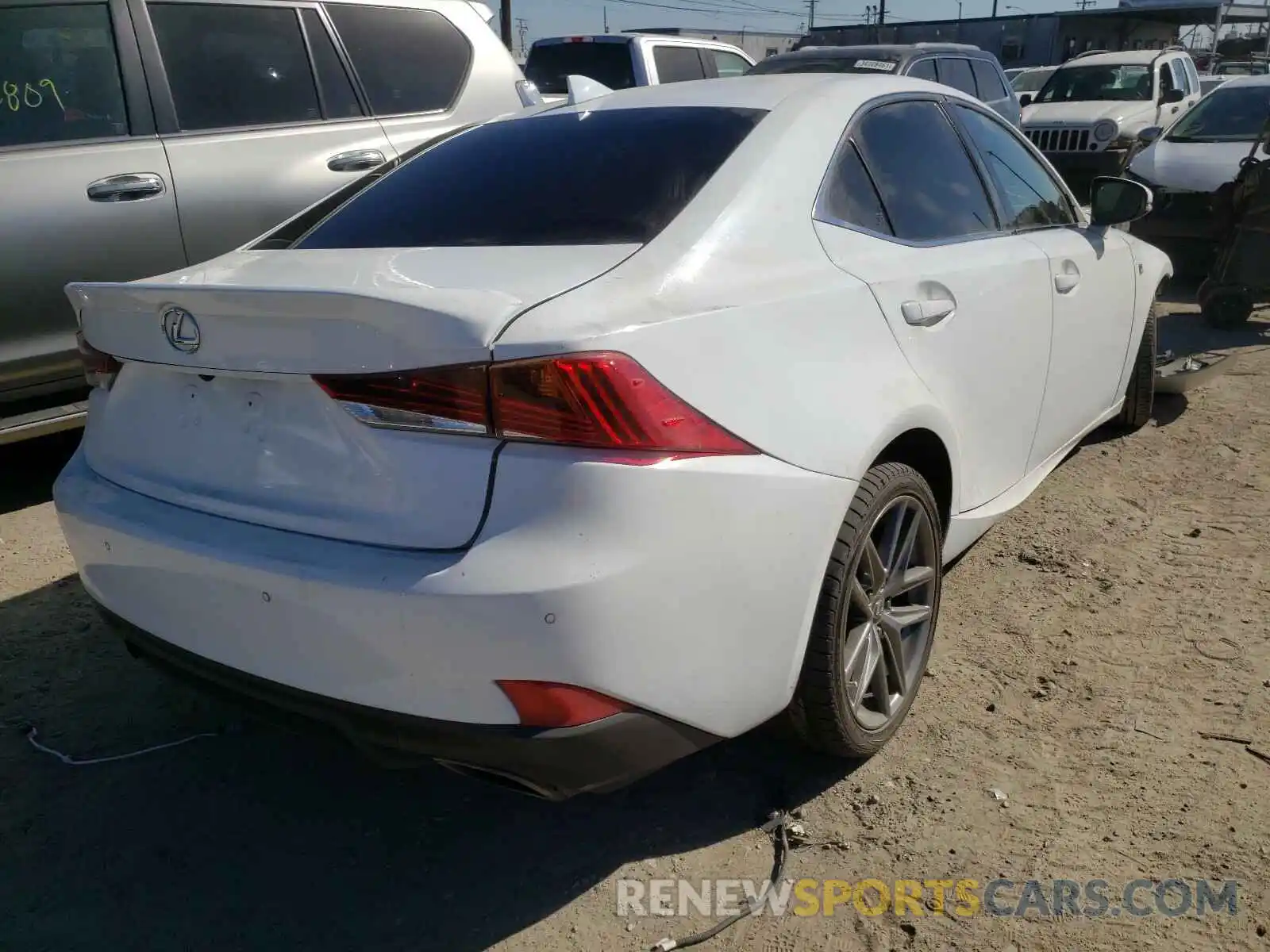 4 Photograph of a damaged car JTHBA1D2XK5094061 LEXUS IS 2019