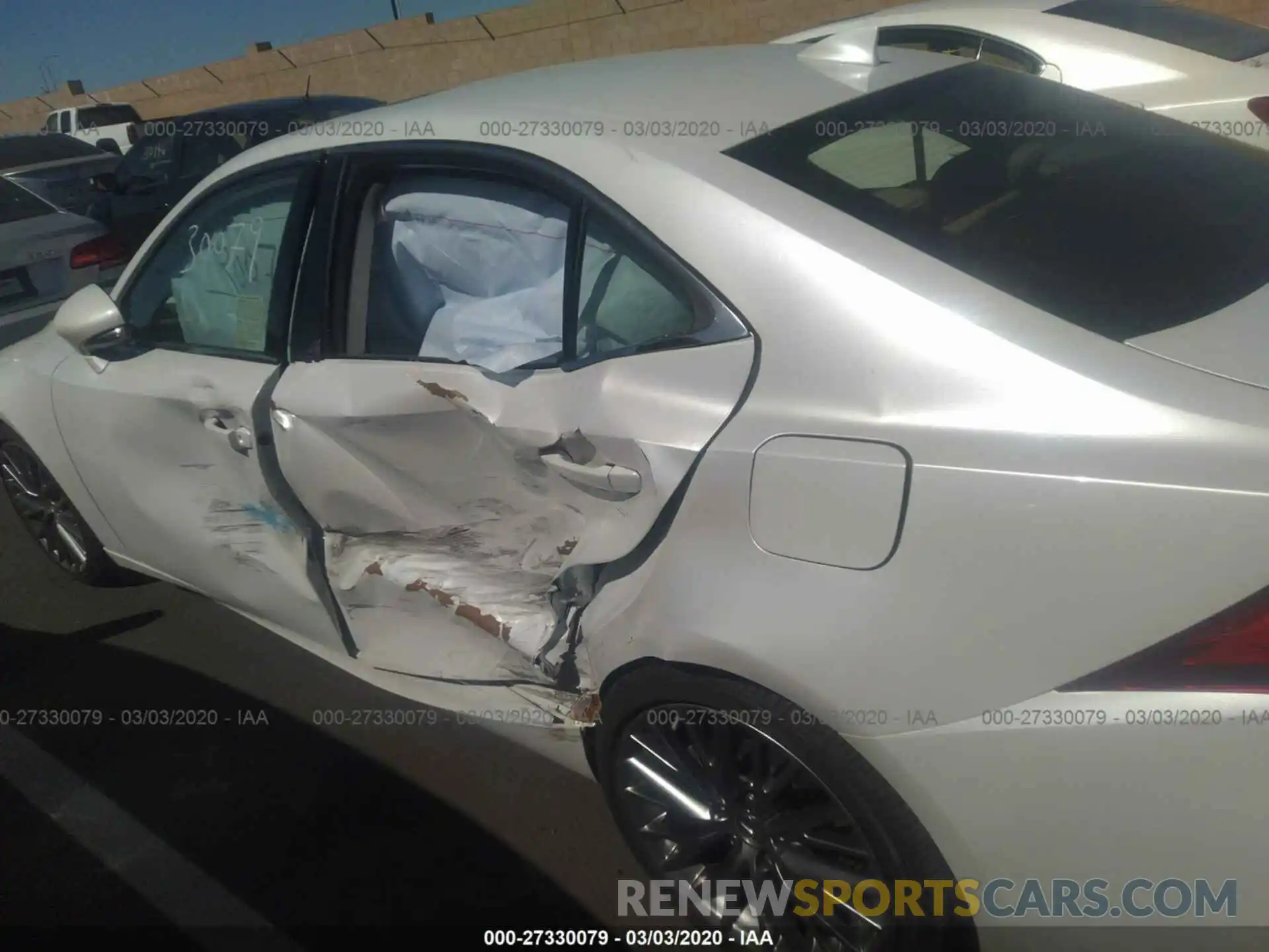 6 Photograph of a damaged car JTHBA1D2XK5094688 LEXUS IS 2019