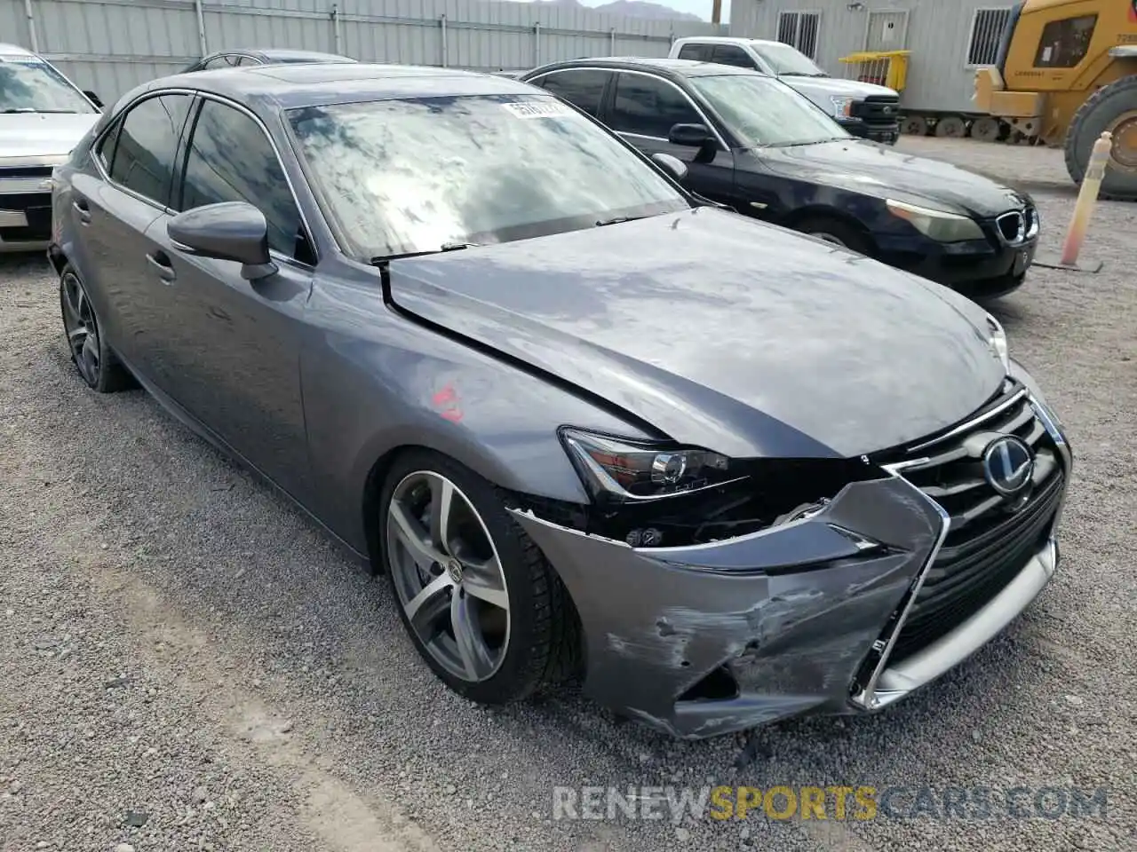 1 Photograph of a damaged car JTHBA1D2XK5095274 LEXUS IS 2019