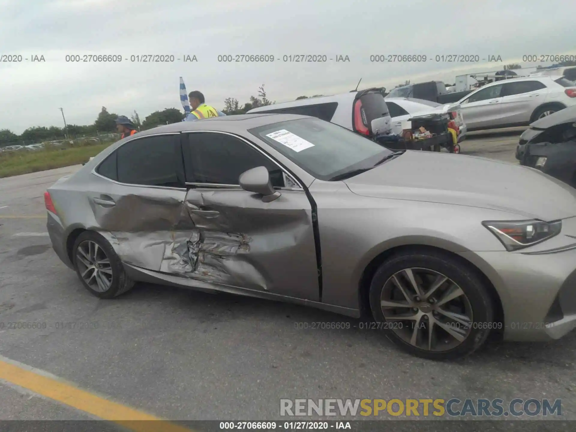 6 Photograph of a damaged car JTHBA1D2XK5096778 LEXUS IS 2019