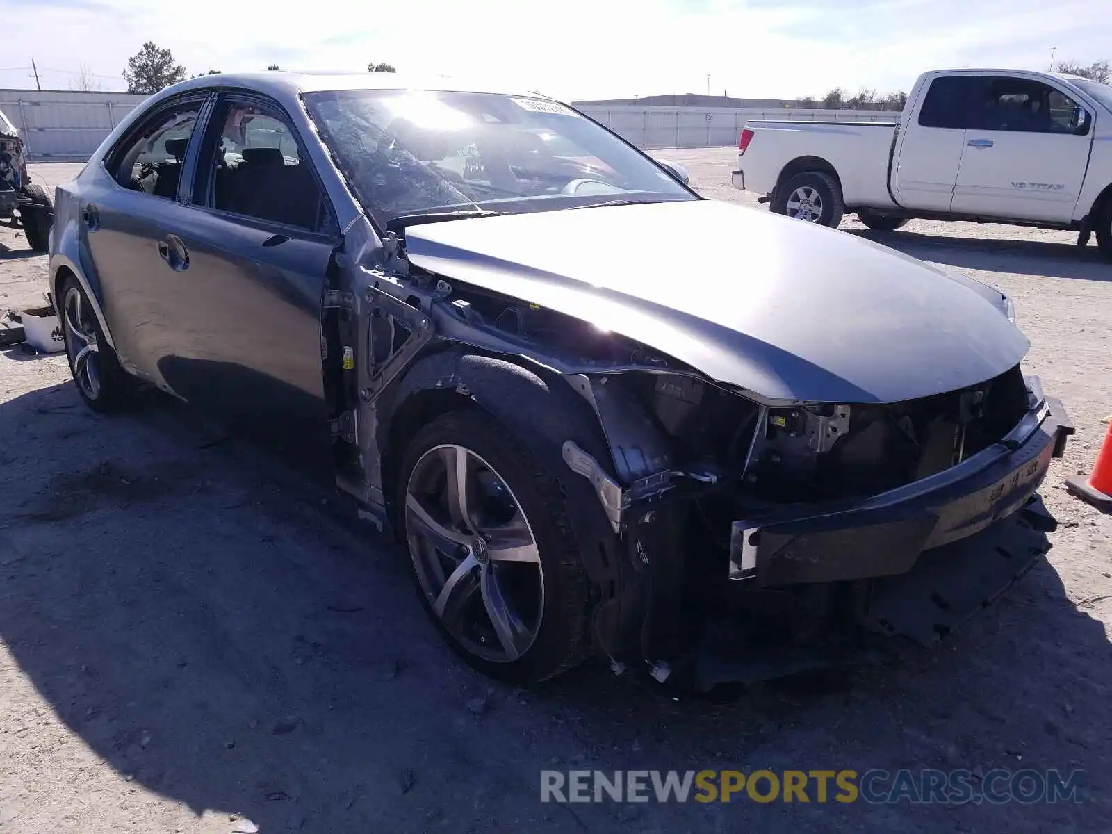 1 Photograph of a damaged car JTHBA1D2XK5097039 LEXUS IS 2019