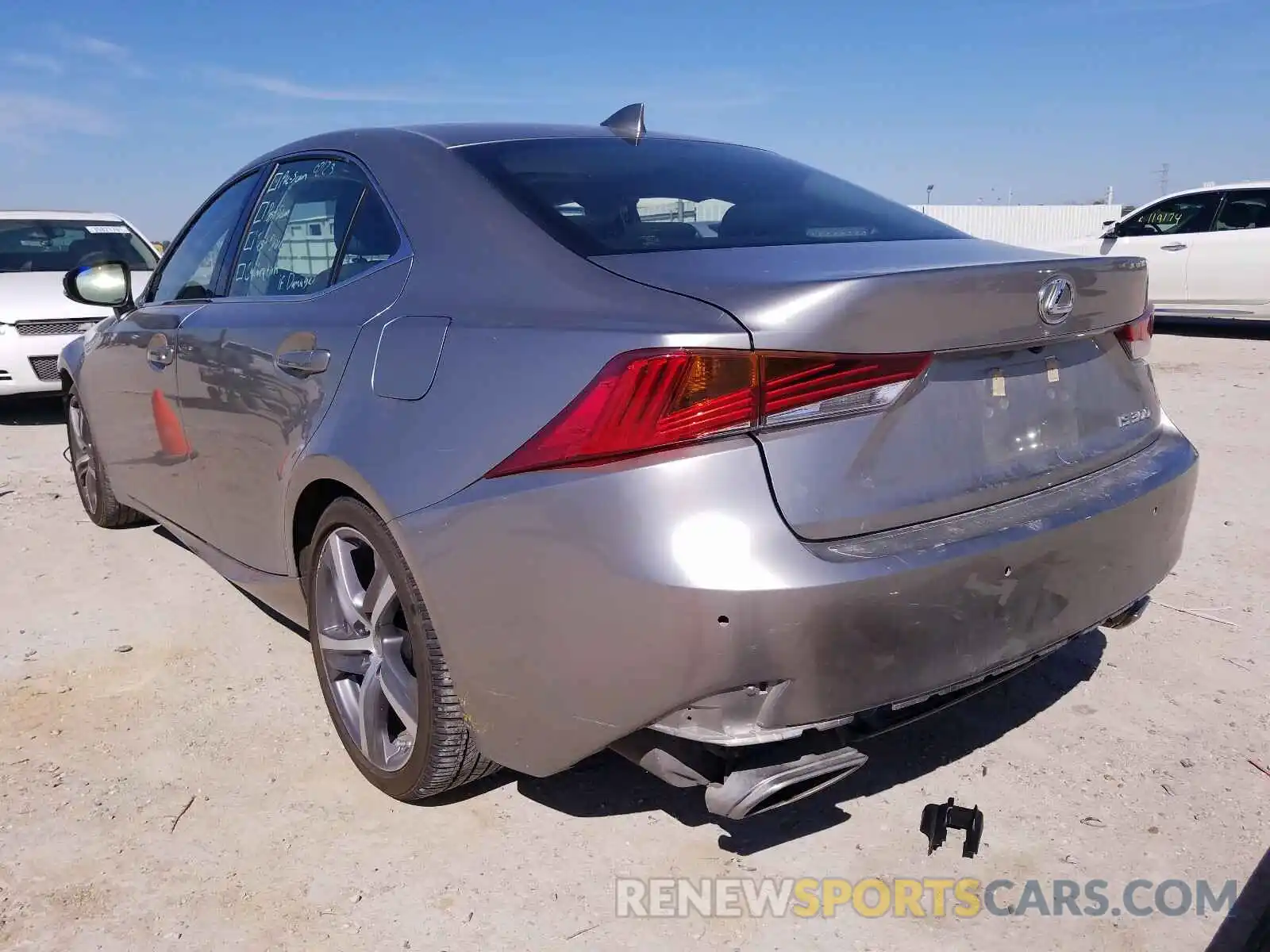 3 Photograph of a damaged car JTHBA1D2XK5097039 LEXUS IS 2019